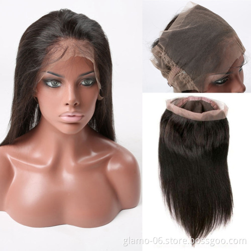 Annione Human Hair Wigs Human Hair Supplier Free Sample HD Transparent Full Lace Wig 360 Lace Front Wig Human Hair Straight
